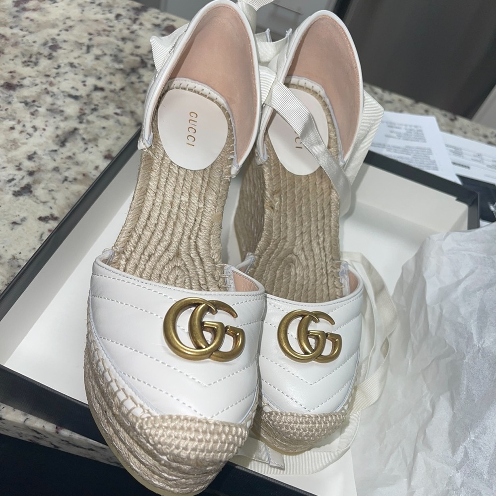 Authentic Gucci wedges